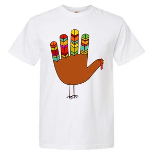 Hand Turkey Thanksgiving Day Garment-Dyed Heavyweight T-Shirt