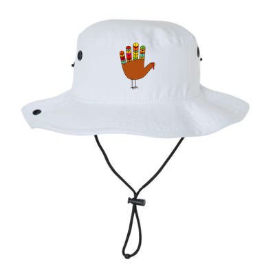 Hand Turkey Thanksgiving Day Legacy Cool Fit Booney Bucket Hat