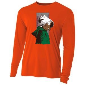 Handmaid Cow Parody Cooling Performance Long Sleeve Crew