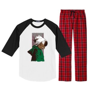 Handmaid Cow Parody Raglan Sleeve Pajama Set