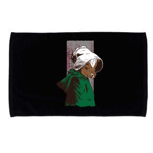 Handmaid Cow Parody Microfiber Hand Towel