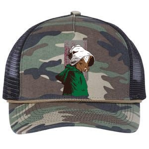 Handmaid Cow Parody Retro Rope Trucker Hat Cap