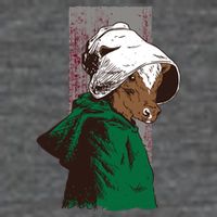 Handmaid Cow Parody Backpack