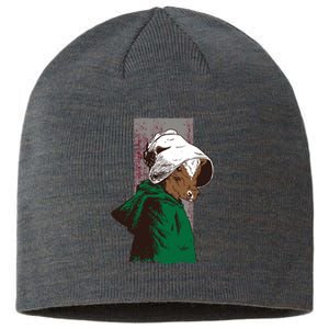 Handmaid Cow Parody Sustainable Beanie