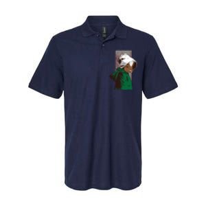 Handmaid Cow Parody Softstyle Adult Sport Polo