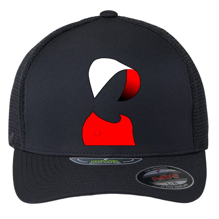 Handmaids Person Portrait Flexfit Unipanel Trucker Cap