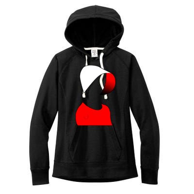 Handmaids Person Portrait Women's Fleece Hoodie