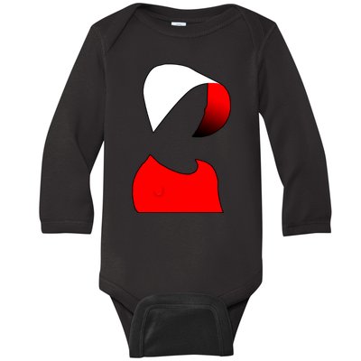 Handmaids Person Portrait Baby Long Sleeve Bodysuit