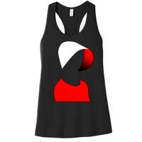 Handmaids Person Portrait Women's Racerback Tank