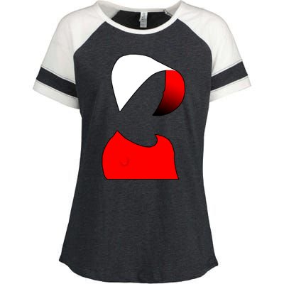 Handmaids Person Portrait Enza Ladies Jersey Colorblock Tee