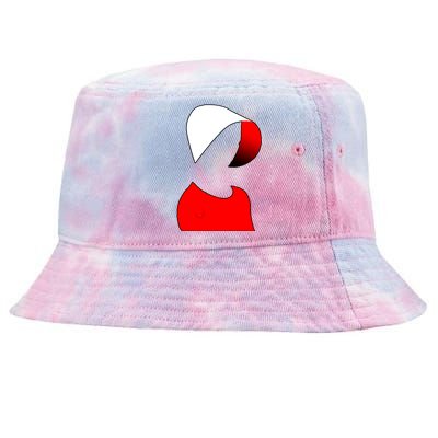 Handmaids Person Portrait Tie-Dyed Bucket Hat