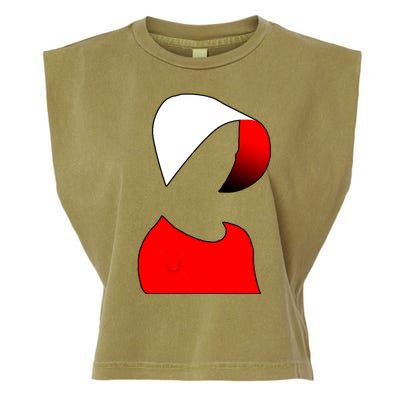 Handmaids Person Portrait Garment-Dyed Women's Muscle Tee