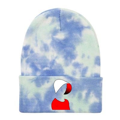 Handmaids Person Portrait Tie Dye 12in Knit Beanie