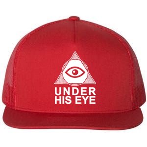 Handmaids Tale Under His Eye Flat Bill Trucker Hat