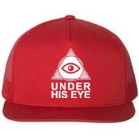 Handmaids Tale Under His Eye Flat Bill Trucker Hat