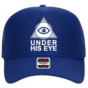 Handmaids Tale Under His Eye High Crown Mesh Back Trucker Hat