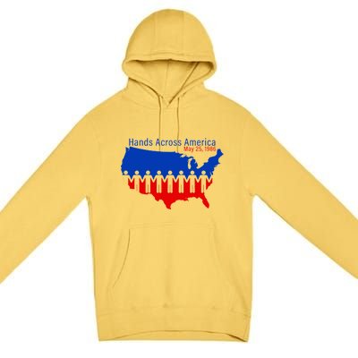 Hands Across America Premium Pullover Hoodie