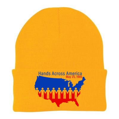 Hands Across America Knit Cap Winter Beanie