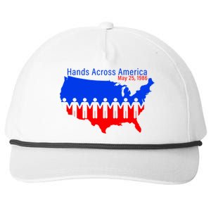 Hands Across America Snapback Five-Panel Rope Hat