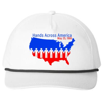 Hands Across America Snapback Five-Panel Rope Hat