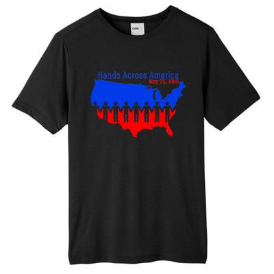 Hands Across America Tall Fusion ChromaSoft Performance T-Shirt