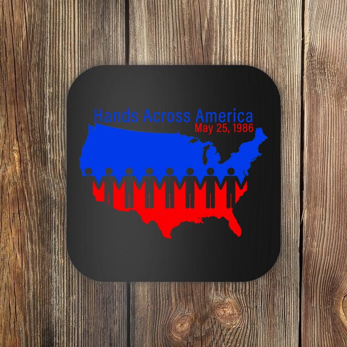 Hands Across America Coaster