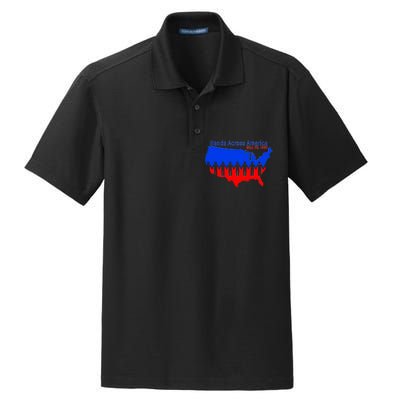 Hands Across America Dry Zone Grid Polo