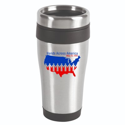 Hands Across America 16oz Travel Tumbler