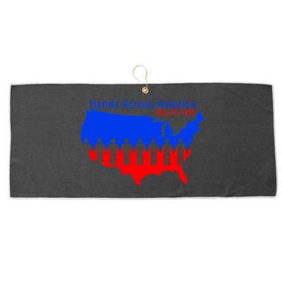 Hands Across America Large Microfiber Waffle Golf Towel