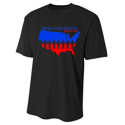 Hands Across America Performance Sprint T-Shirt