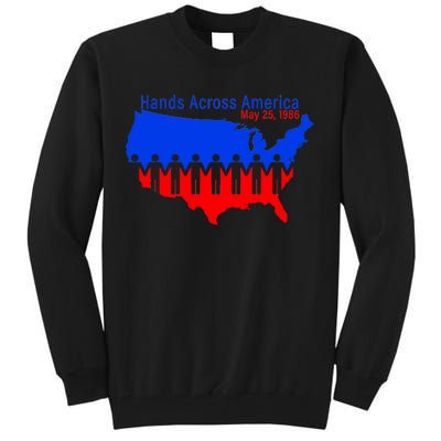 Hands Across America Tall Sweatshirt