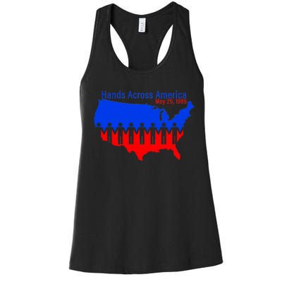 Hands Across America Women's Racerback Tank