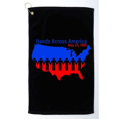 Hands Across America Platinum Collection Golf Towel