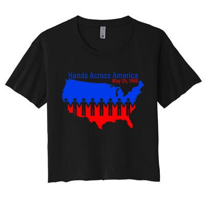 Hands Across America Crop Top