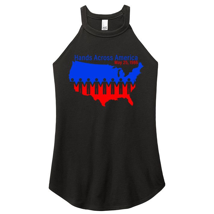 Hands Across America Women's Perfect Tri Rocker Tank