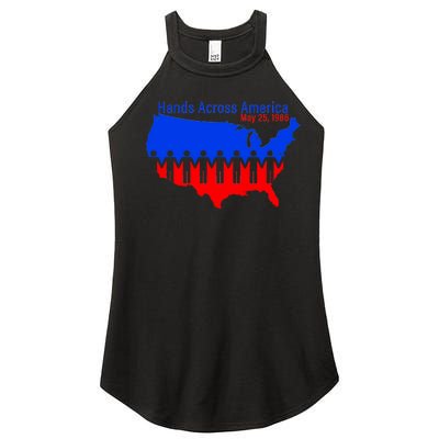 Hands Across America Women’s Perfect Tri Rocker Tank