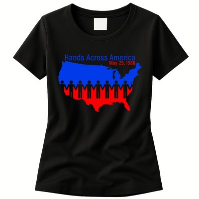 Hands Across America Womens T-Shirt