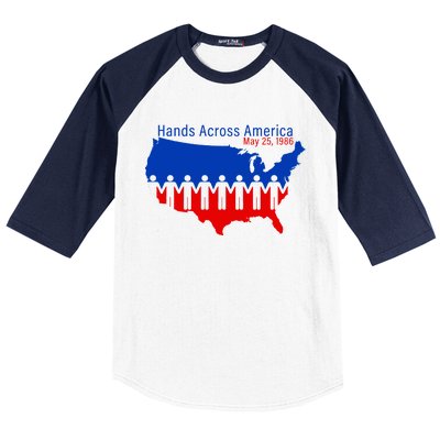 Hands Across America Baseball Sleeve Shirt