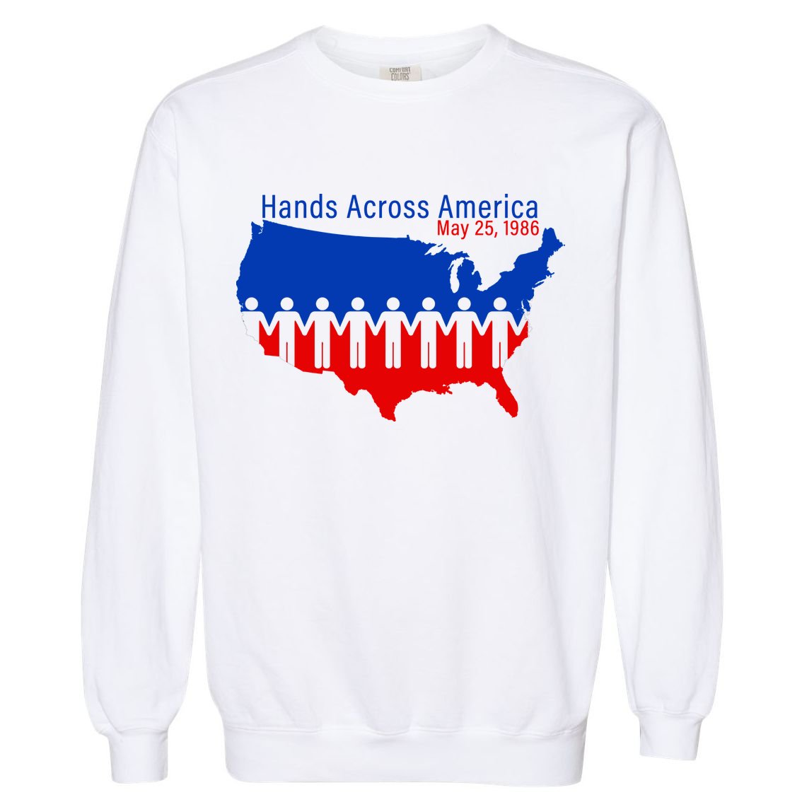 Hands Across America Garment-Dyed Sweatshirt