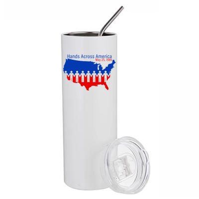 Hands Across America Stainless Steel Tumbler