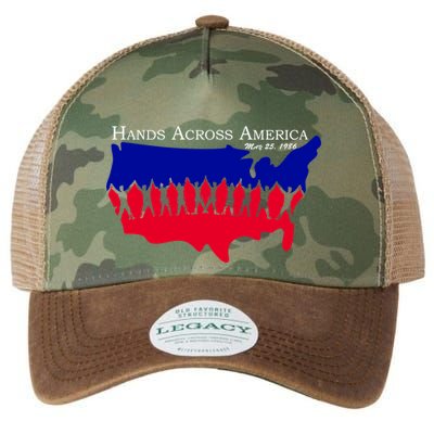 Hands Across America Stand Together Legacy Tie Dye Trucker Hat