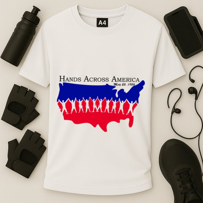 Hands Across America Stand Together Cooling Performance Crew T-Shirt