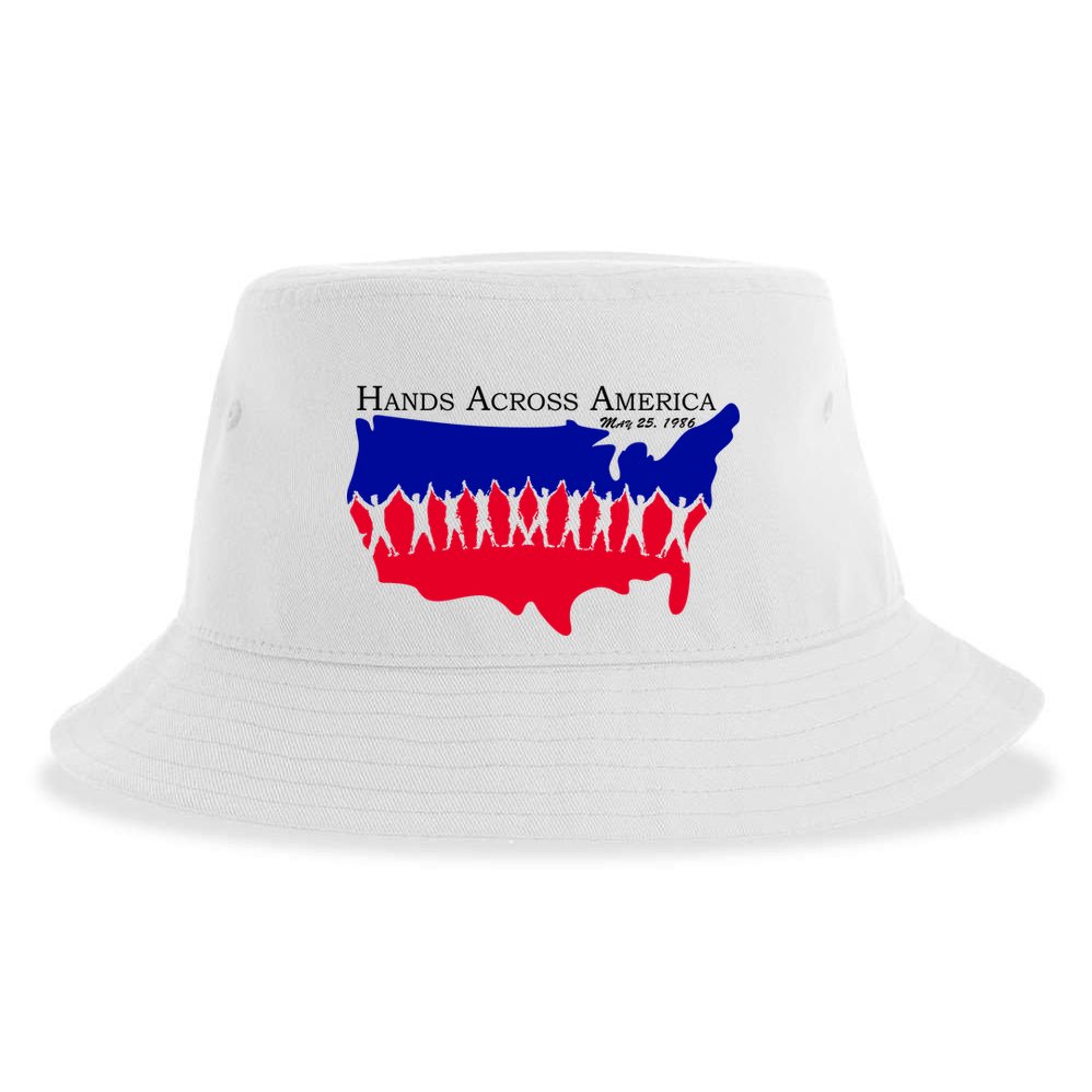 Hands Across America Stand Together Sustainable Bucket Hat