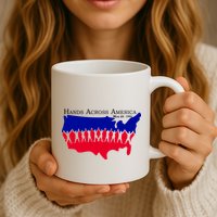 Hands Across America Stand Together Mug
