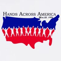 Hands Across America Stand Together Mug