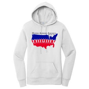 Hands Across America Stand Together Women's Pullover Hoodie