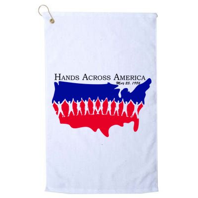 Hands Across America Stand Together Golf Towel
