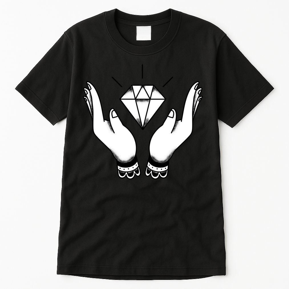 Hands Diamond Tall T-Shirt