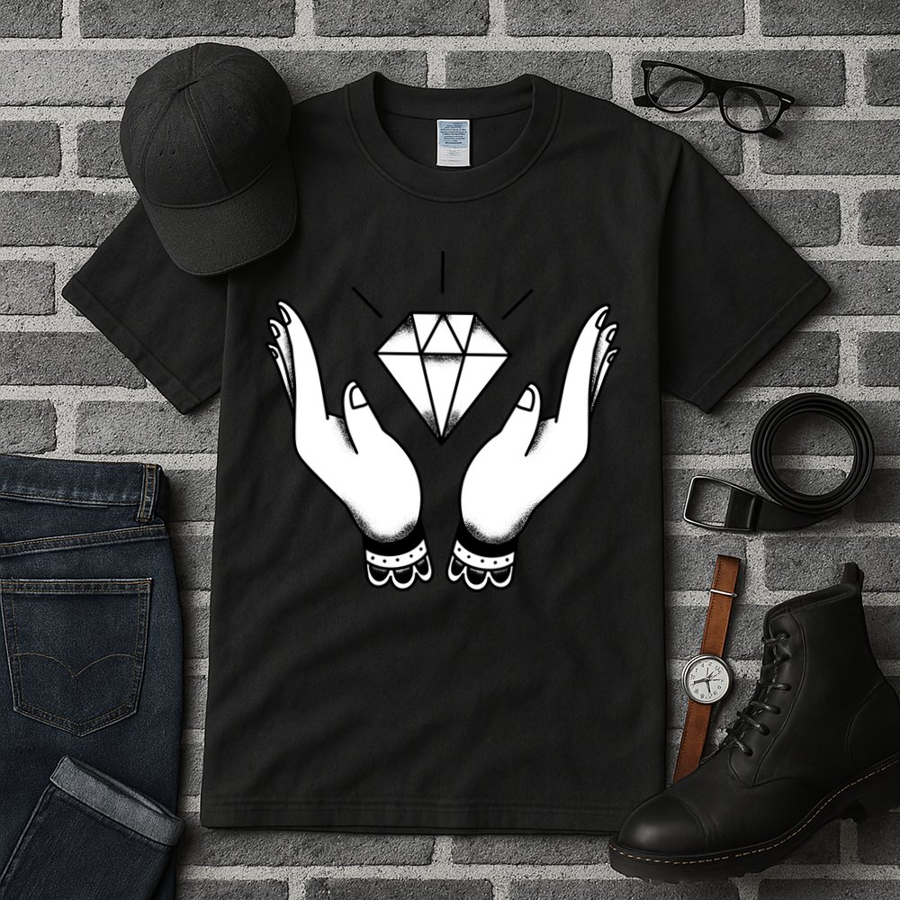Hands Diamond Tall T-Shirt