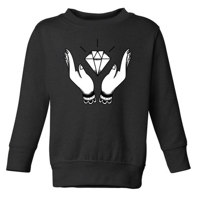 Hands Diamond Toddler Sweatshirt